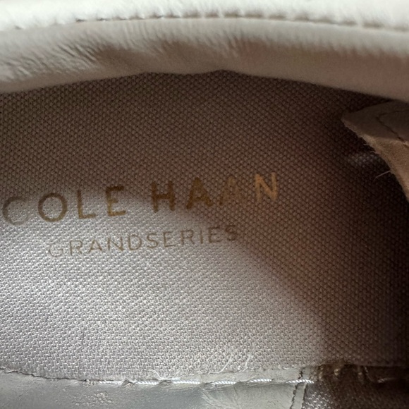 Cole Haan Mens Grand Series Jensen White Low top Sneakers sz10 price firm! - Picture 10 of 10